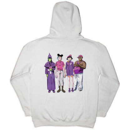 GORILLAZ - CRACKER ISLAND - Pullover Hoodie White