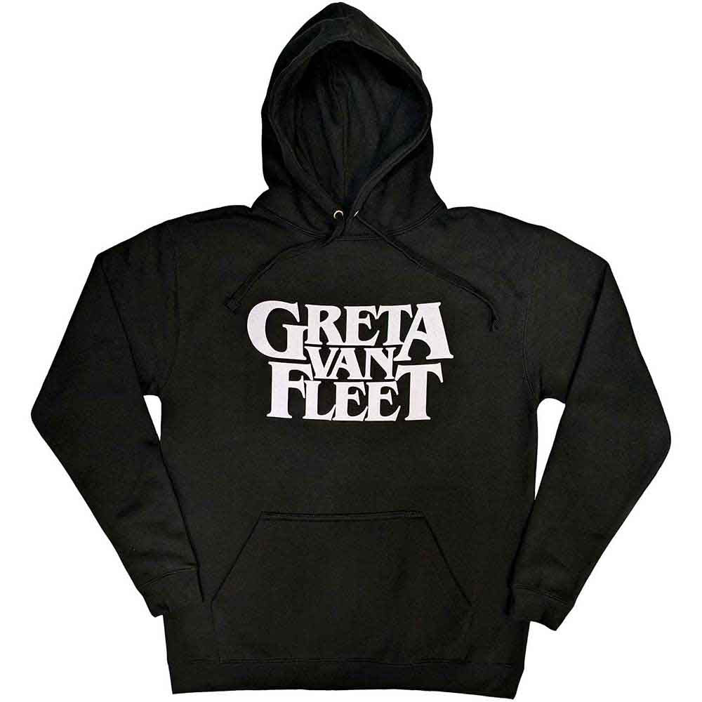 GRETA VAN FLEET - LOGO - Pullover Hoodie Black