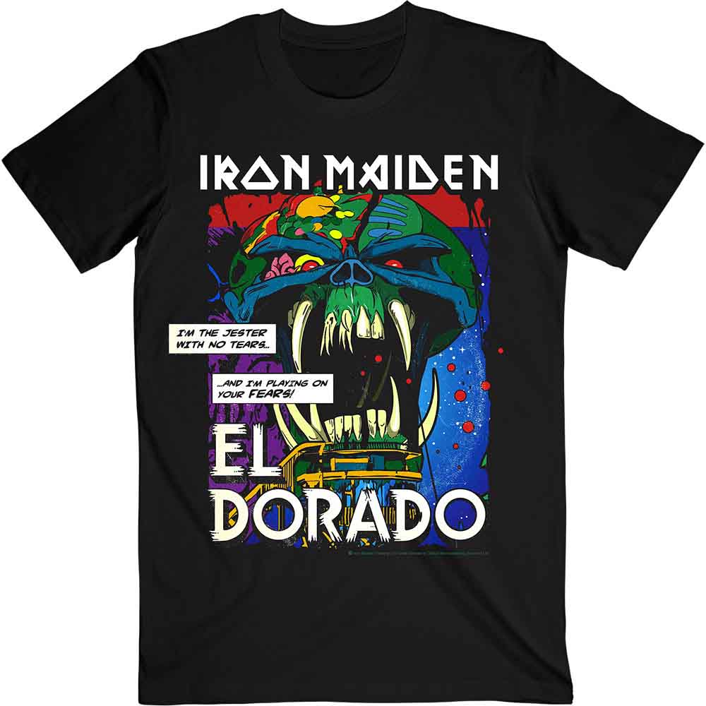 IRON MAIDEN - EL DORADO - T-Shirt Black