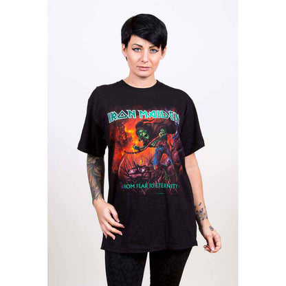 IRON MAIDEN - FROM FEAR TO ETERNITY ALBUM - T-Shirt Black