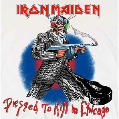 IRON MAIDEN - CHICAGO MUTANTS - T-Shirt White