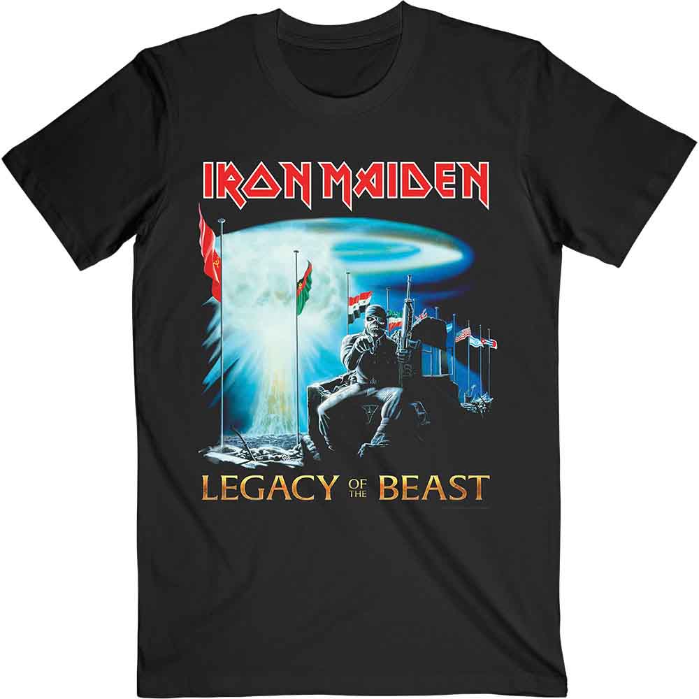 IRON MAIDEN - TWO MINUTES TO MIDNIGHT - T-Shirt Black