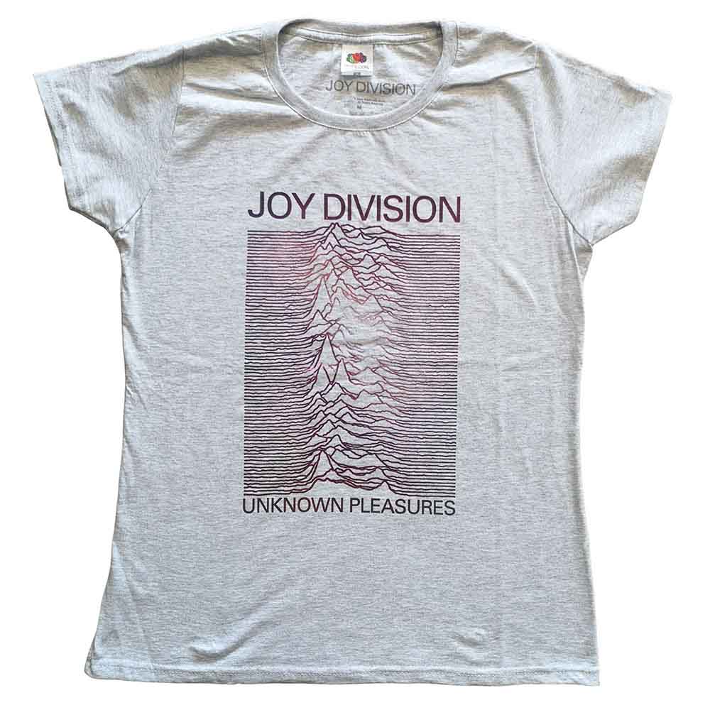 JOY DIVISION - SPACE LADY - Ladies T-Shirt Grey