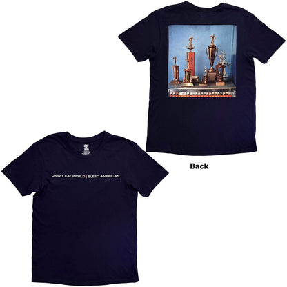 JIMMY EAT WORLD - BLEED AMERICAN TWIST - T-Shirt Navy Blue
