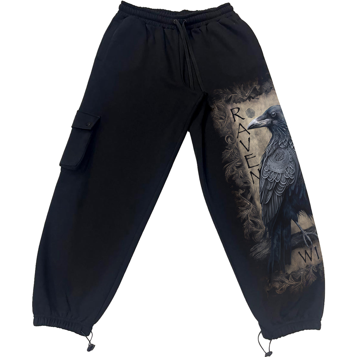 RAVEN WISE - Pantaloni da jogging casual stile cargo