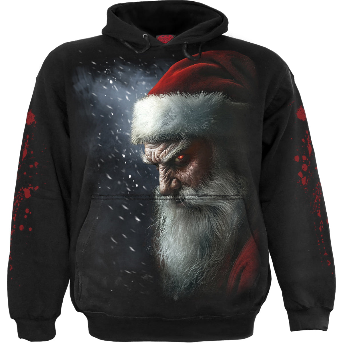 NAUGHTY OR NICE SANTA - Hoody Black
