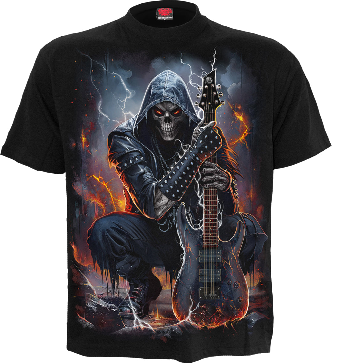 DEATH ROCKER - Maglietta nera