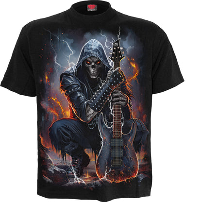 DEATH ROCKER - Maglietta nera