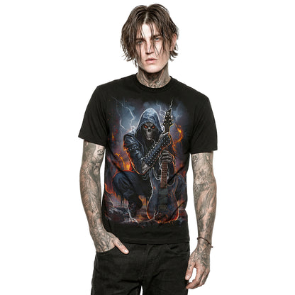 DEATH ROCKER - Maglietta nera