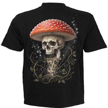 SHROOMS - Maglietta nera