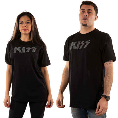 KISS - LOGO - T-Shirt Black