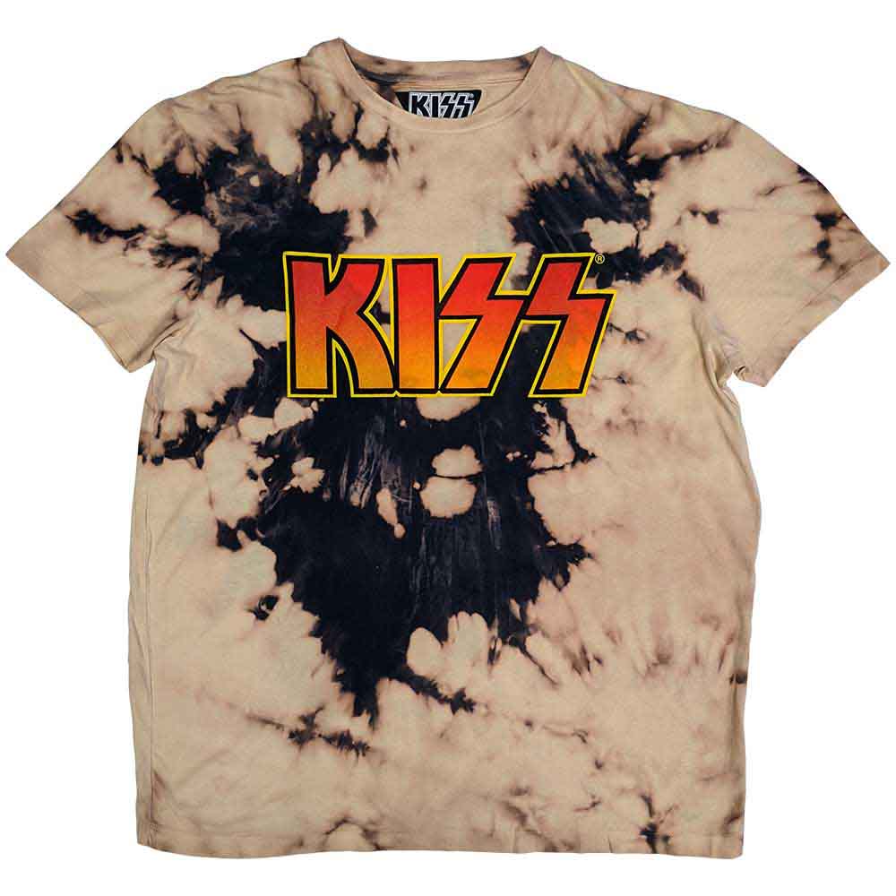 KISS - CLASSIC LOGO - T-Shirt Brown