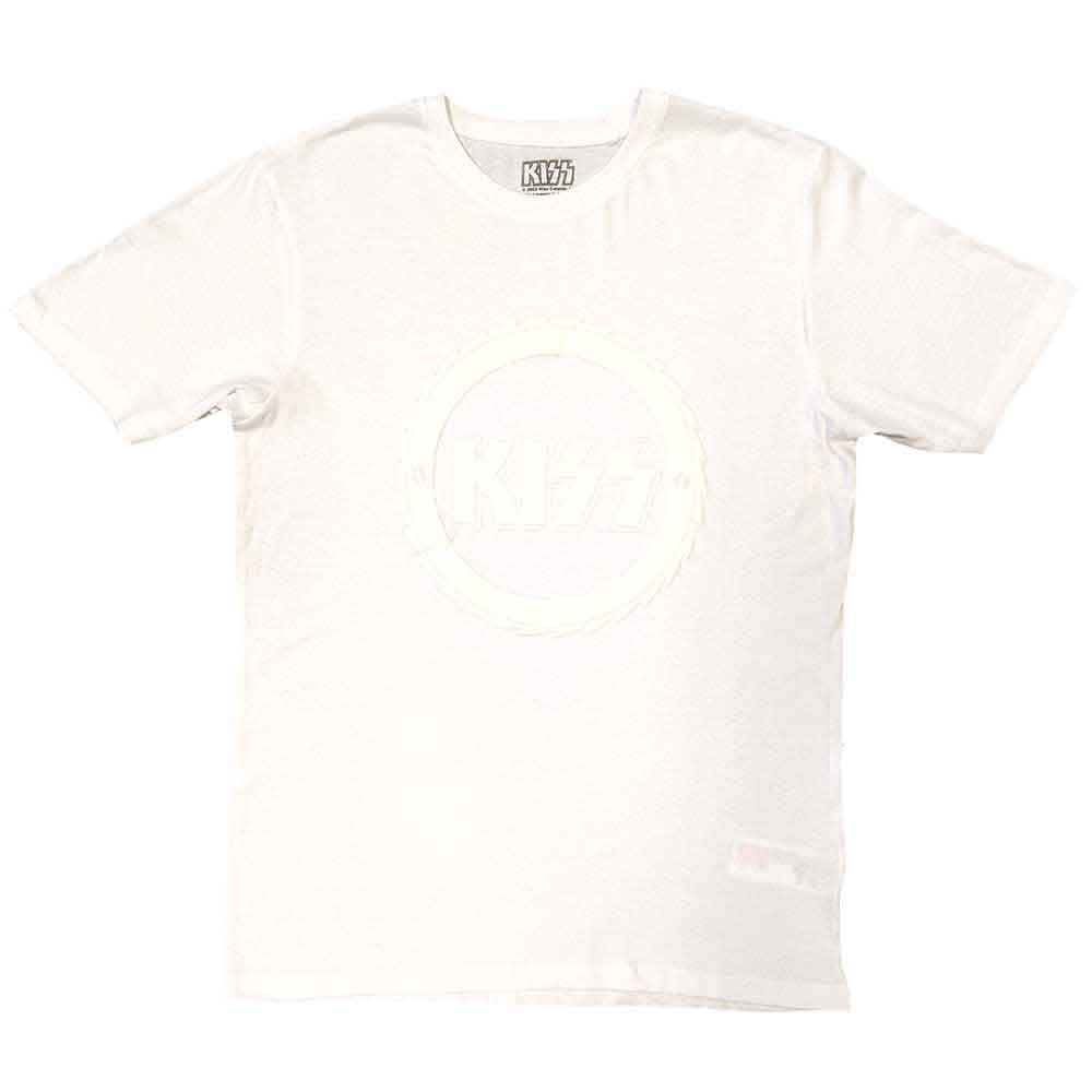 KISS - BUZZSAW LOGO - T-Shirt White