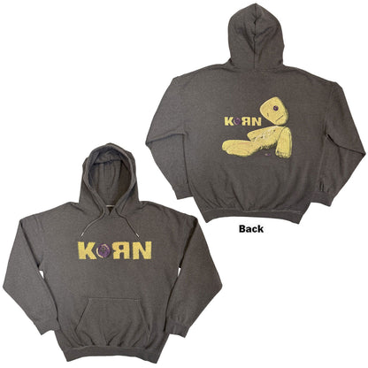 KORN - DOLL ISSUES - Pullover Hoodie Grey