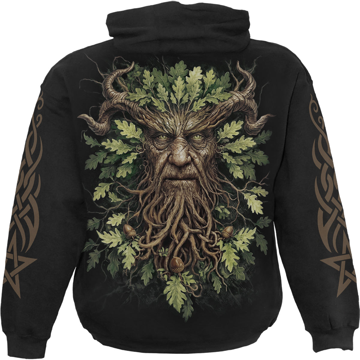WOODLAND KING - Felpa con cappuccio nera