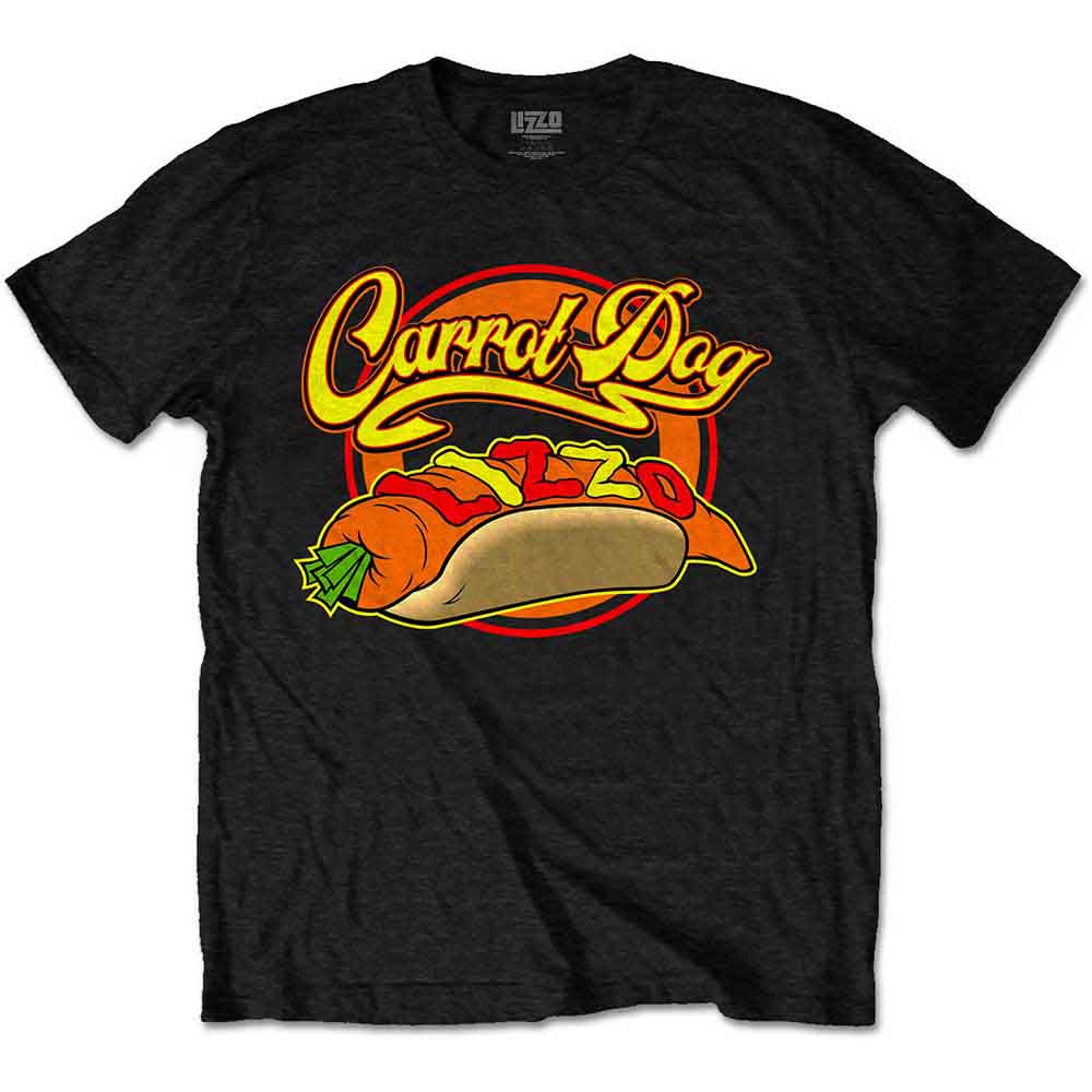 LIZZO - CARROT GLIZZY - T-Shirt Black