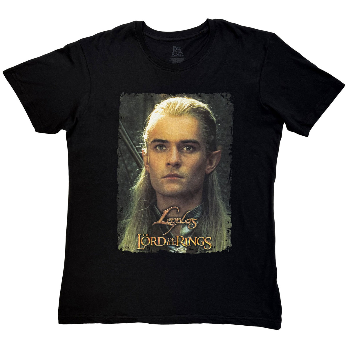LORD OF THE RINGS - LEGOLAS SUN GLEAM HOMAGE - T-Shirt Black