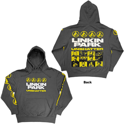 LINKIN PARK - UNSHATTER - Pullover Hoodie Grey