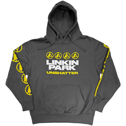 LINKIN PARK - UNSHATTER - Pullover Hoodie Grey
