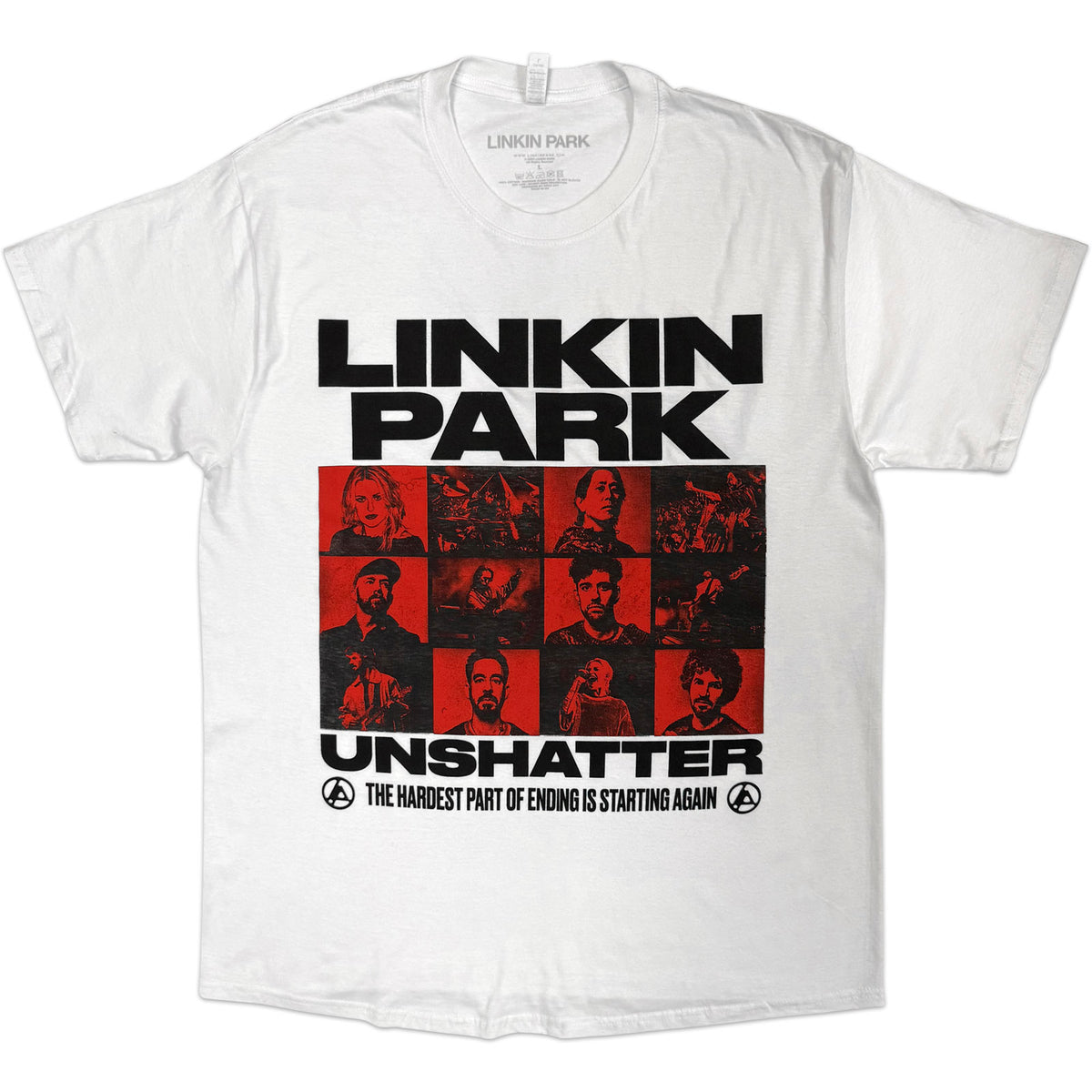 LINKIN PARK - UNSHATTER BOX PHOTOS - T-Shirt White