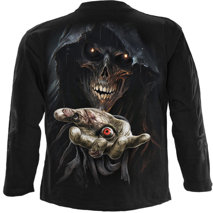 EVIL EYE - Maglietta a maniche lunghe nera