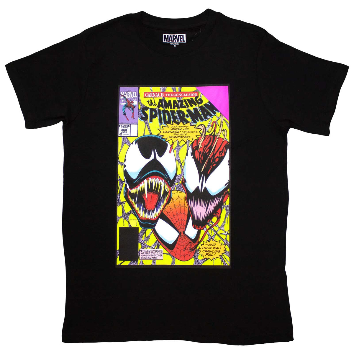 MARVEL COMICS - THE CONCLUSION COMIC COVER - T-Shirt Black
