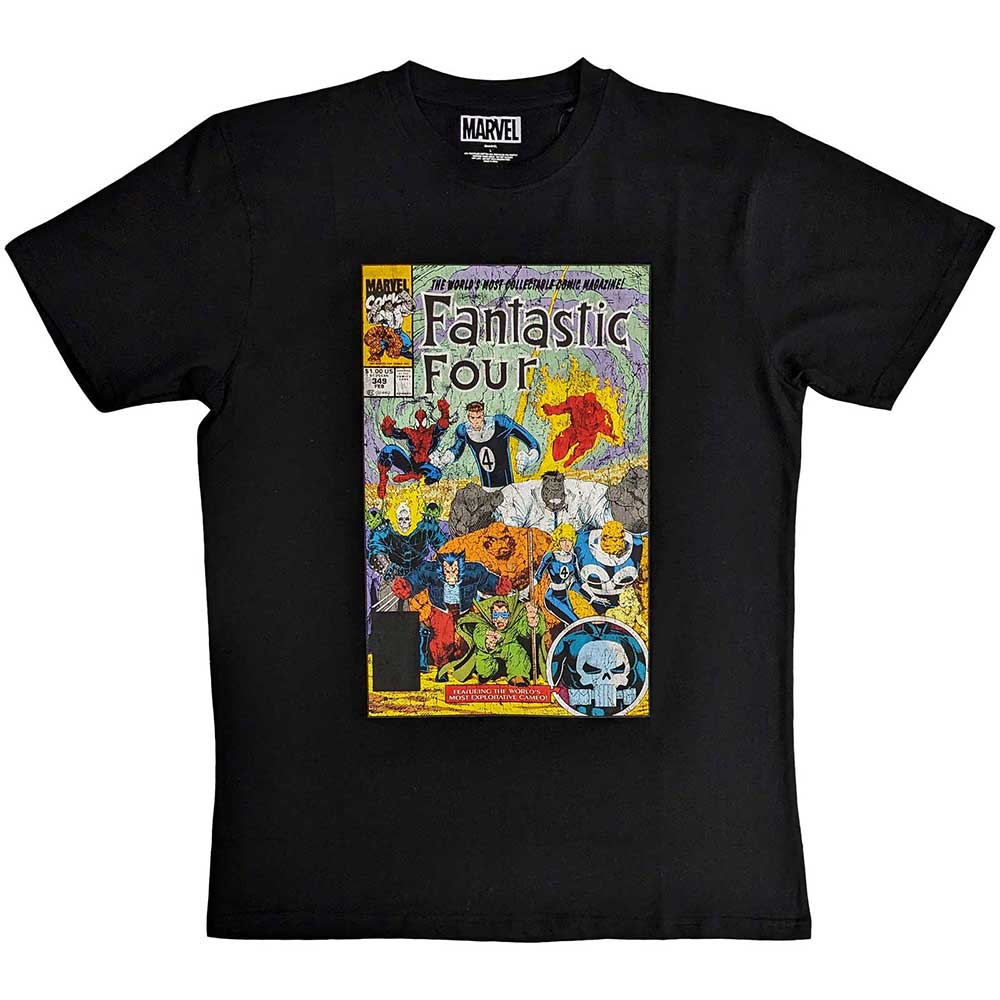 MARVEL COMICS - FANTASTIC FOUR - T-Shirt Black