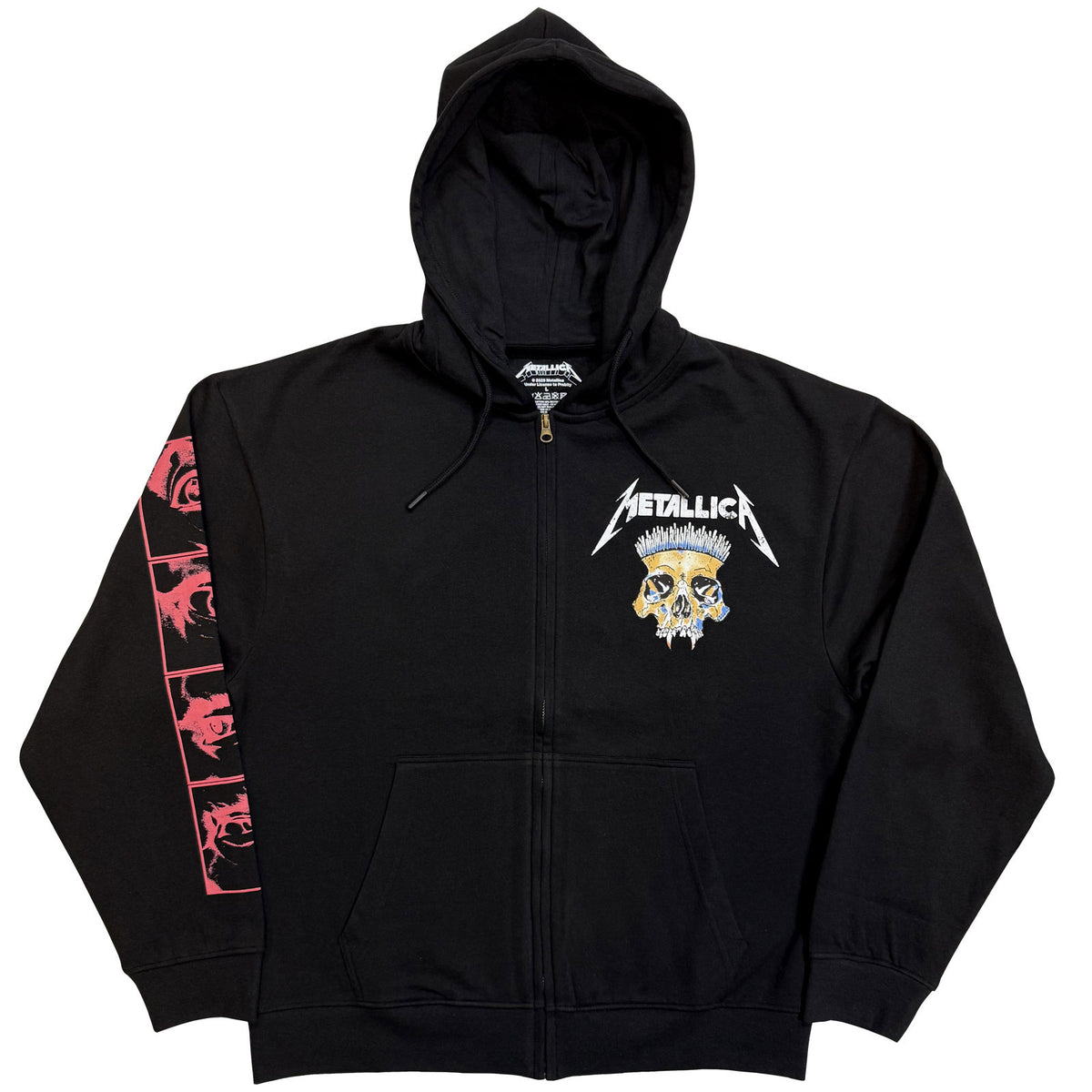 METALLICA - IN VERTIGO - Zipped Hoodie Black