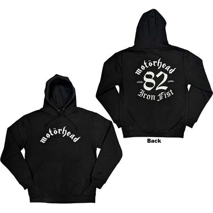 MOTORHEAD - IRON FIST '82 - Pullover Hoodie Black