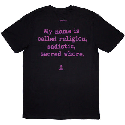 MOTORHEAD - ORGASMATRON LYRIC - T-Shirt Black