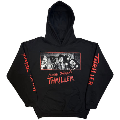 MICHAEL JACKSON - THRILLER ZOMBIES - Pullover Hoodie Black