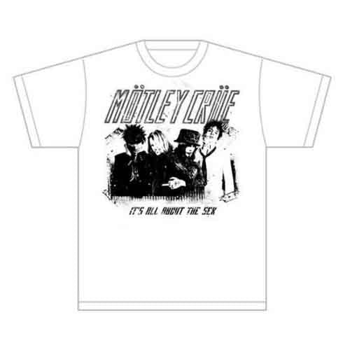 MOTLEY CRUE - STENCIL - T-Shirt White