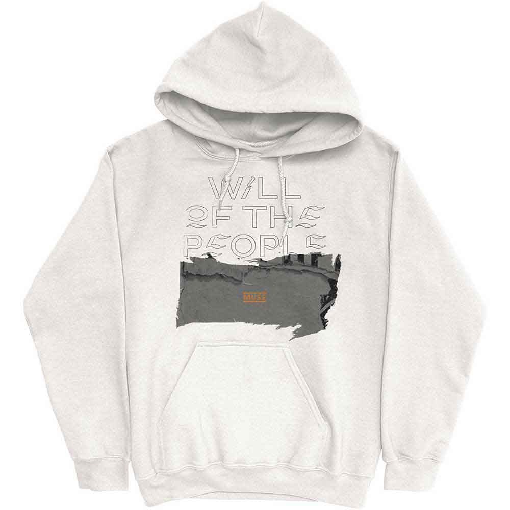 MUSE - WILL OF THE PEOPLE - Pullover Hoodie White
