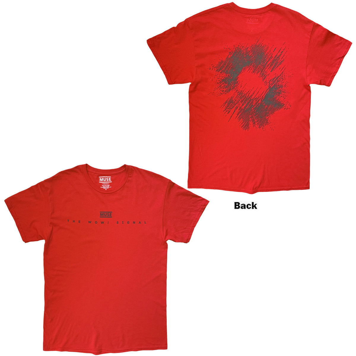 MUSE - THE WOW SIGNAL - T-Shirt Red