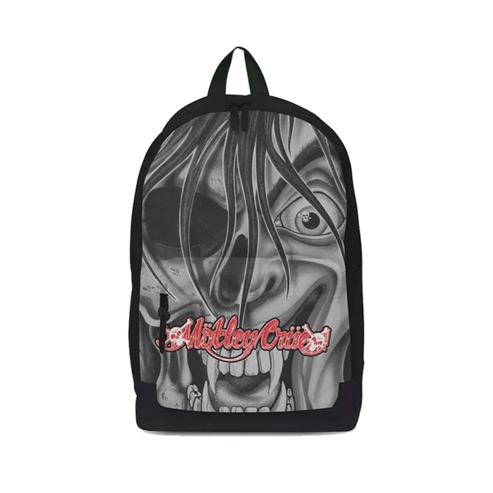 Rocksax Mötley Crüe Backpack - Dr Fg Face