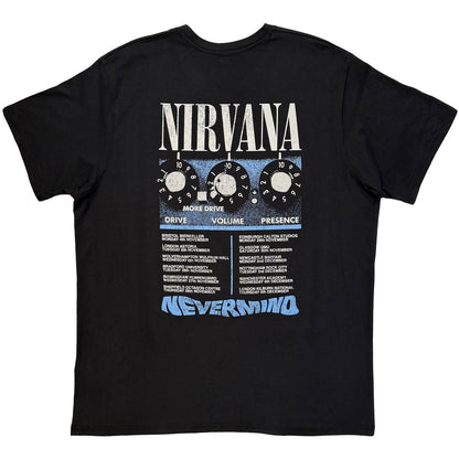 NIRVANA - MORE DRIVE - Carbon T-Shirt Black