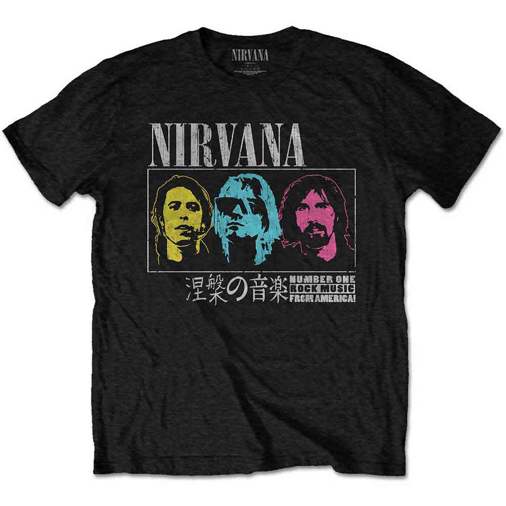NIRVANA - JAPAN! - T-Shirt Black
