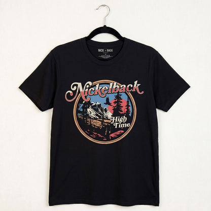 NICKELBACK - HIGH TIME - Carbon T-Shirt Black