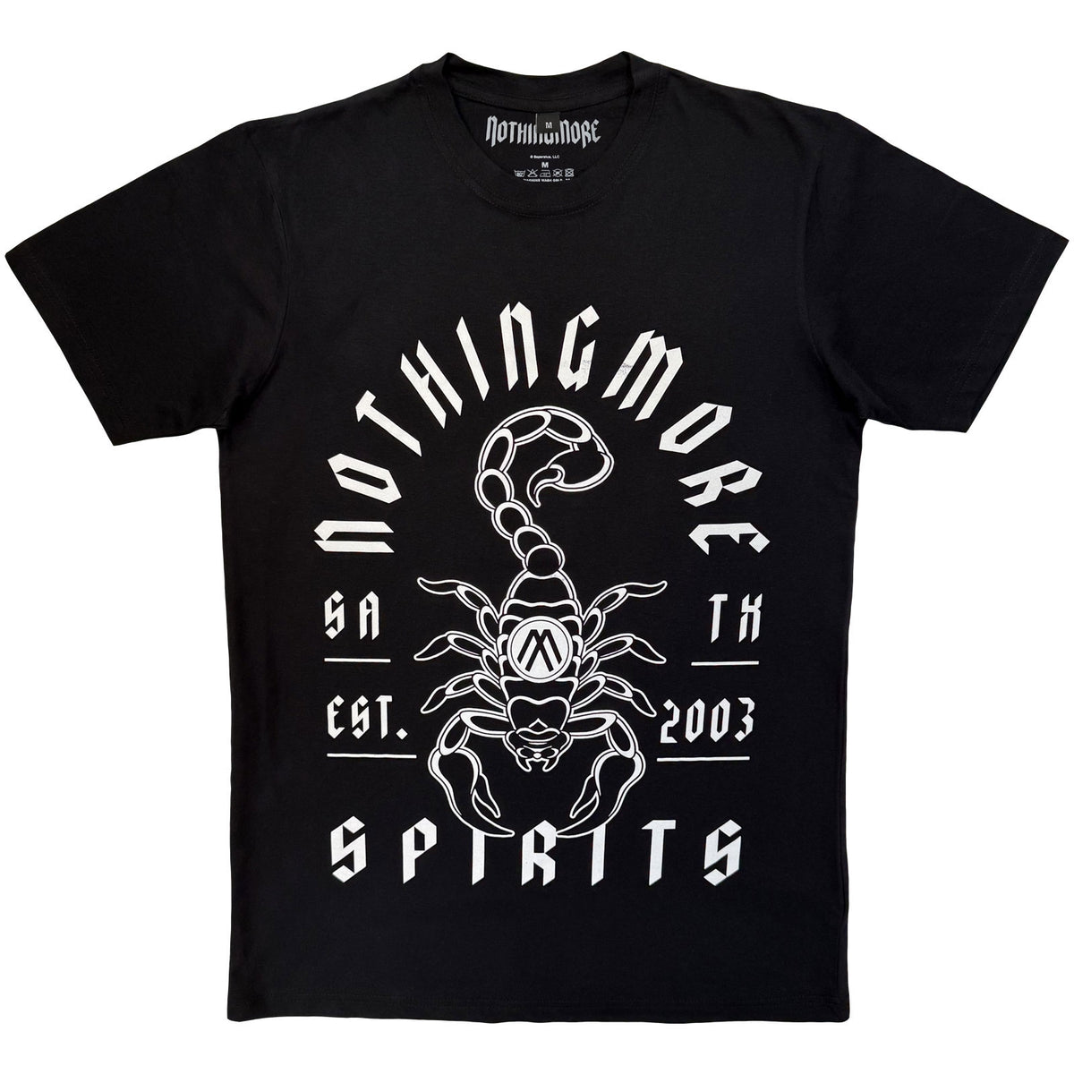 NOTHING MORE - SCORPION - Carbon T-Shirt Black