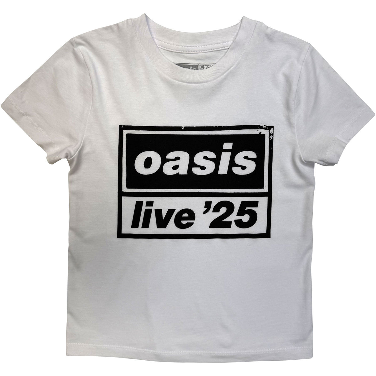 OASIS - LIVE '25 DISTRESSED LOCKUP - Kids T-Shirt White