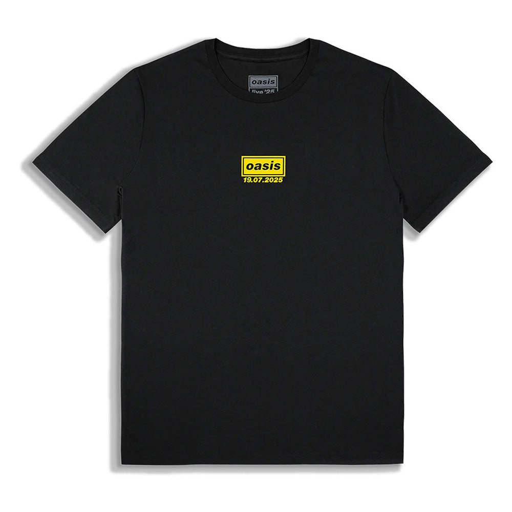 OASIS - MANCHESTER 19 JULY EVENT - T-Shirt Black