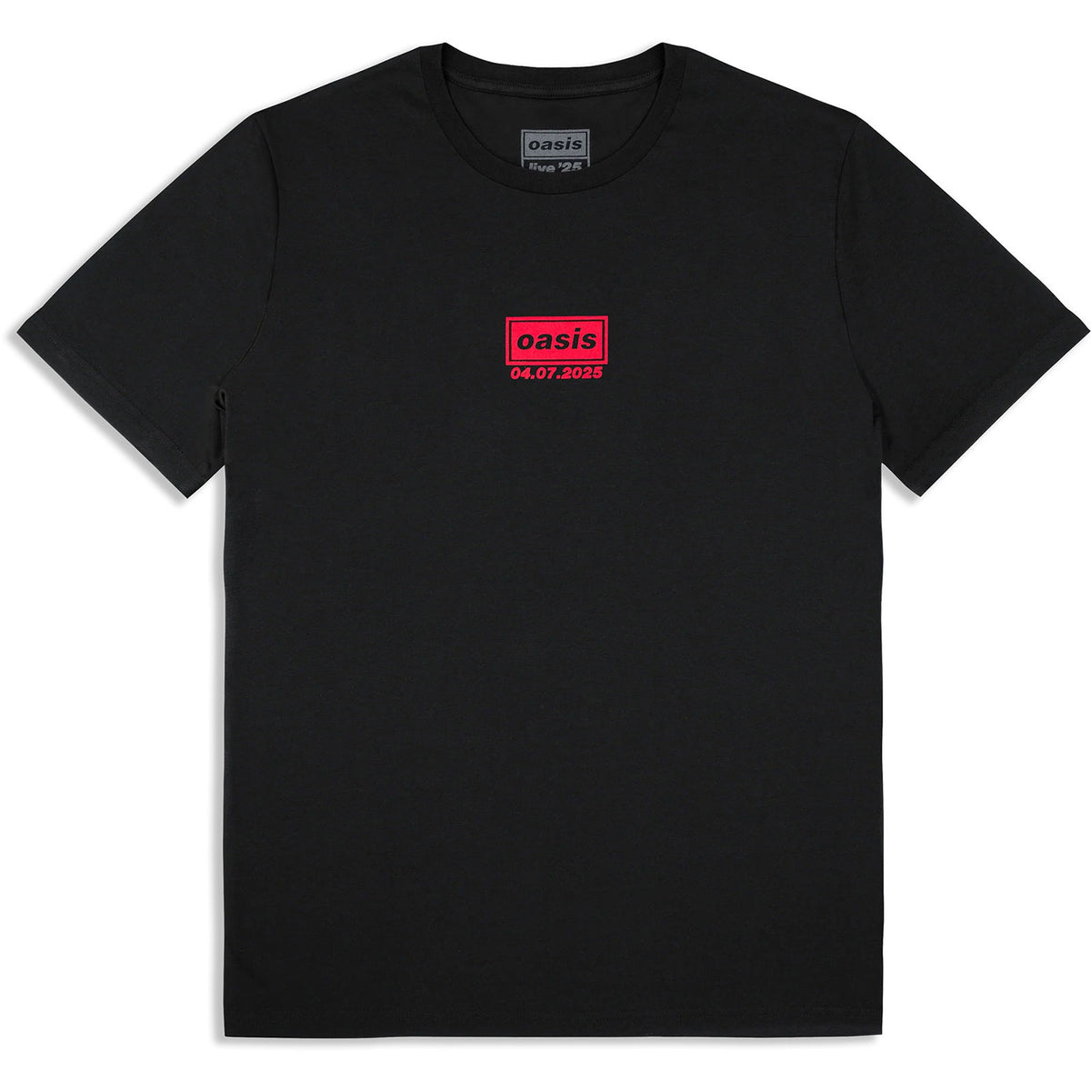 OASIS - CARDIFF 4TH JULY EVENT - T-Shirt Black
