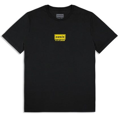 OASIS - MANCHESTER 11 JULY EVENT - T-Shirt Black