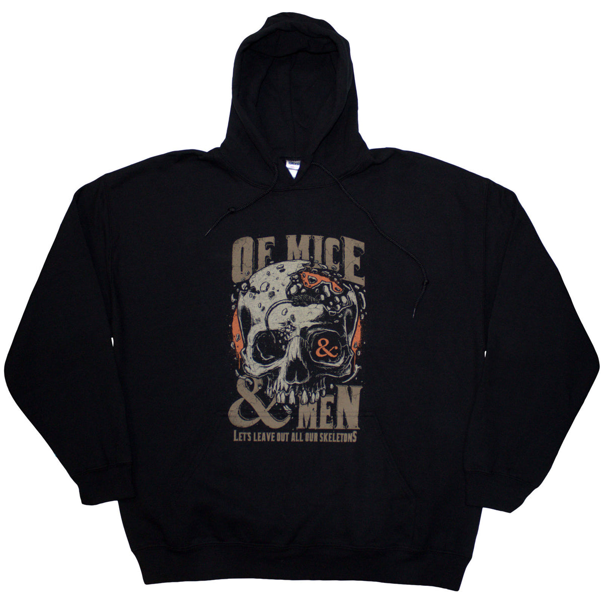 OF MICE & MEN - LEAVE OUT - Pullover Hoodie Black