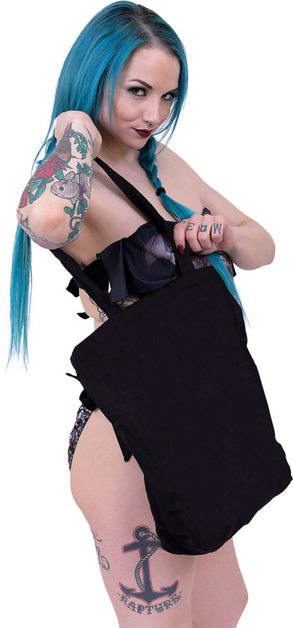 GOTHIC ELEGANCE - Bag 4 Life - Borsa tote in tela 80z con manico lungo