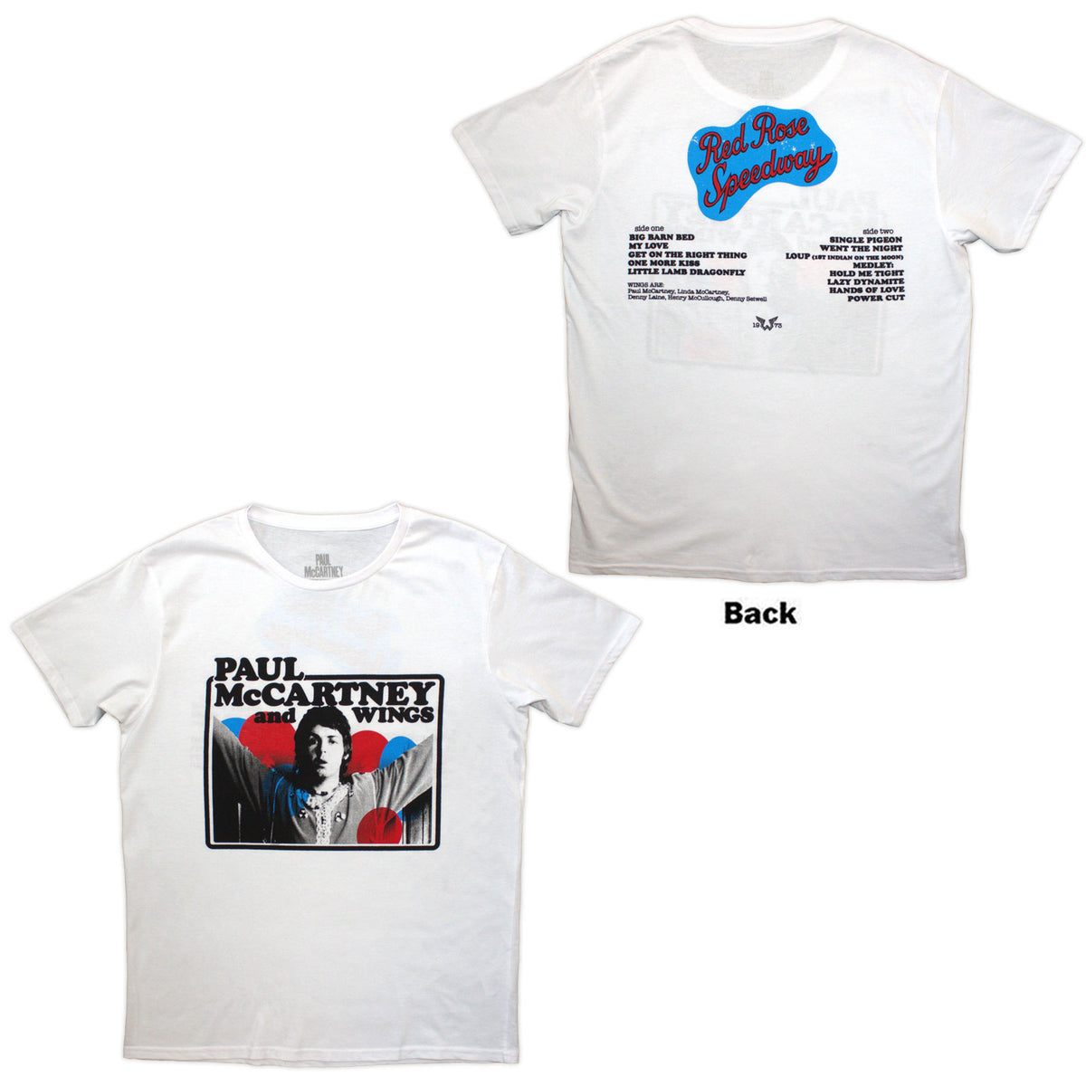 PAUL MCCARTNEY - PHOTO ROSE - T-Shirt White