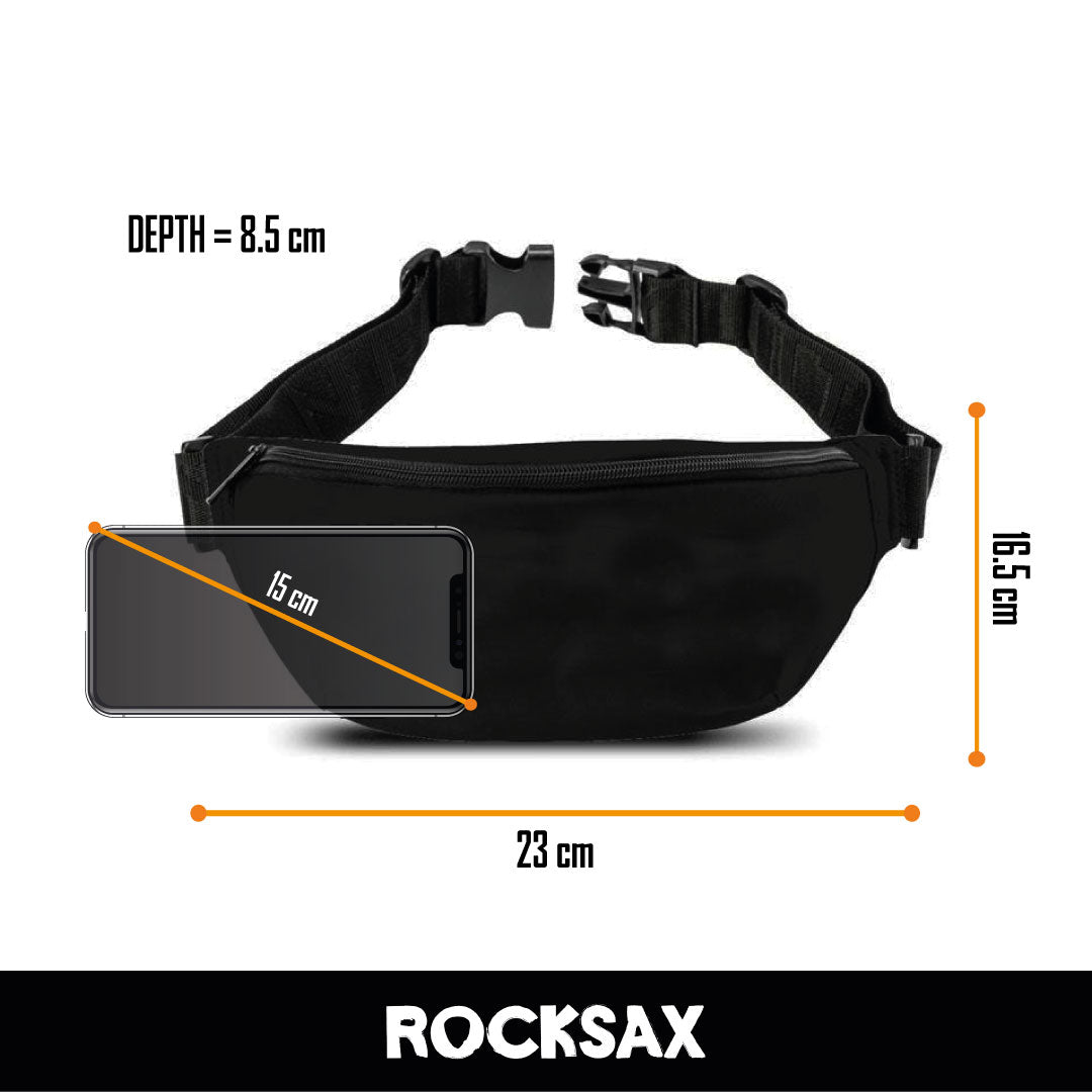Rocksax Mötley Crüe Bum Bag (Fanny pack) - Girls Live