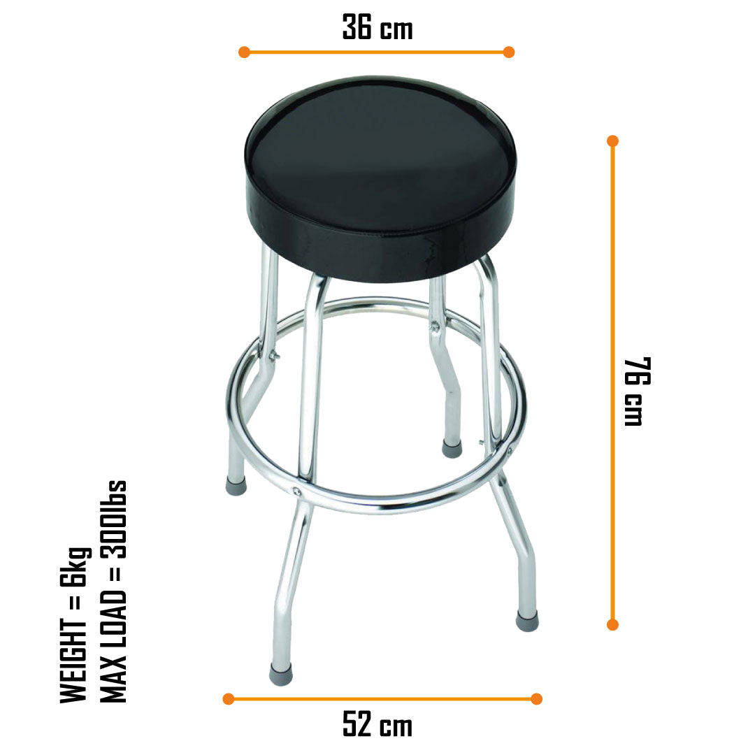 Rocksax Ghost Bar Stool - Meliora