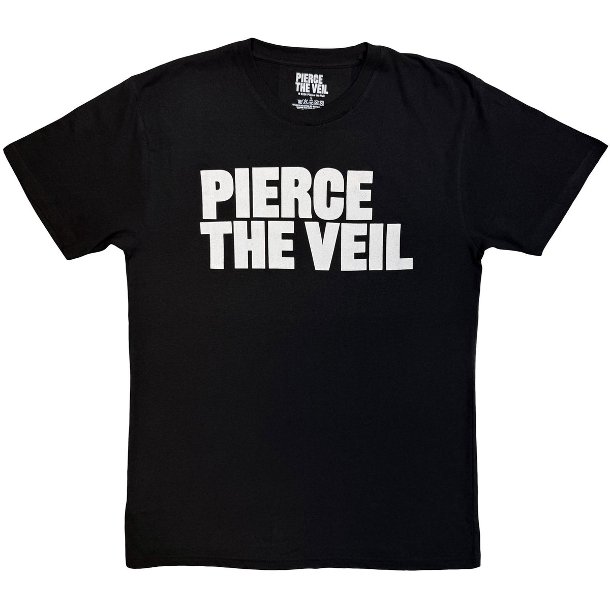 PIERCE THE VEIL - LOGO MONO - T-Shirt Black