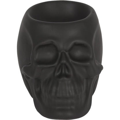 BLACK SKULL OIL BURNER - Skull Oil Burner